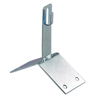 Держатель молниепроводника d=8-10мм на коньке угловой h=100мм,оцинкованная сталь