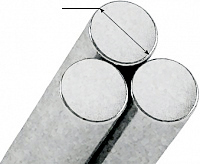 Круг оцинкованный 16 мм дл. 5,85-11,7м