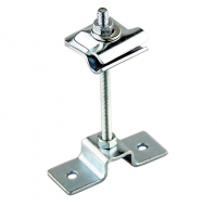 Держатель/зажим молниепроводника d=8-10мм,оцинкованная сталь h=100мм