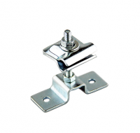 Держатель/зажим молниепроводника d=8-10мм,оцинкованная сталь h=25мм