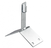 Держатель молниепроводника d=8-10мм на коньке угловой h=100мм, нержавеющая сталь