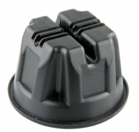 Держатель молниепроводника d=8-10мм на плоской кровле, без бетона    h=80 мм