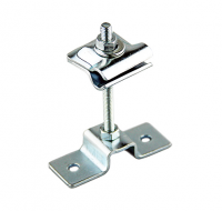 Держатель/зажим молниепроводника d=8-10мм,оцинкованная сталь h=80мм