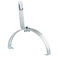 Держатель молниепроводника d=8-10мм на коньке регулируемый с металическим держателем,оцинкованная сталь